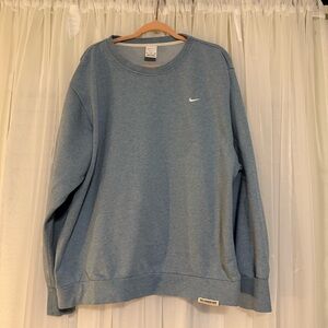 Blue Nike Men's DriFit Crewneck